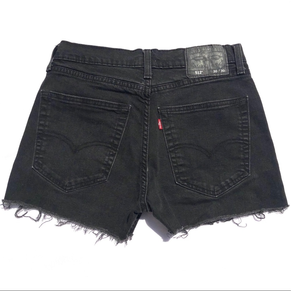 Levi’s 512 Black Shorts ✨